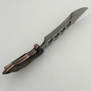 Marfione Custom Knives Juggernaut w/ W2 Juyo Polish Blade & OD Green Micarta/Carbon Fiber Handle