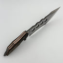Marfione Custom Knives Juggernaut w/ W2 Juyo Polish Blade & OD Green Micarta/Carbon Fiber Handle