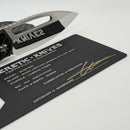 Heretic Custom Koschei Prototype Carbon Fiber Handle & Mirror M390