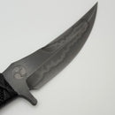 Borka Blades & Marfione Custom SB Assassin Fixed Blade w/ W2 Hamon & Tsuka Wrapped Handle