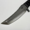 Borka Blades & Marfione Custom SB Tanto Fixed Blade w/ W2 Hamon & Tsuka Wrapped Handle