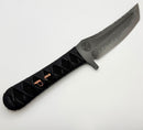 Borka Blades & Marfione Custom SB Tanto Fixed Blade w/ W2 Hamon & Tsuka Wrapped Handle