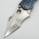 Borka Marfione Custom Stitch Ti2 Design Patriot w/ Serpent Ground Mirror Polish
