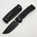Chaves Pro-Tech Redencion 229 Auto w/ Key Engraved Handle & DLC Drop Point S35VN