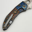 Borka Marfione Custom Stitch Ti2 Design Patriot w/ Serpent Ground Mirror Polish
