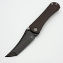 Borka Blades Sean Marfione SBHF Micarta/Titanium Handle & DLC M390
