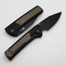 Chaves Knives Scapegoat Street The Suit w/ Titanium Magnetic Inlaid Handles & Stonewash PVD M390