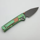 Chaves Knives Scapegoat Street Corundum w/ Titanium Magnetic Copper Inlaid Handles & M390