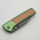 Chaves Knives Scapegoat Street Corundum w/ Titanium Magnetic Copper Inlaid Handles & M390