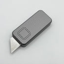 Rivery Manufacturing Zero File Pattern Aluminum Cad Lab Gun Metal Gray w/ Changeable Razor Blade