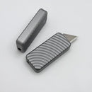 Rivery Manufacturing Zero Original Pattern Aluminum Cad Lab Gun Metal Gray w/ Changeable Razor Blade