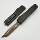 Microtech Ultratech ZBP Dark Burnt Bronze Tanto 1123-1DB-C19Z23