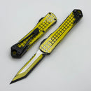 Heretic Knives Manticore S Frag Cel Shade Yellow w/ Tanto Magnacut H023F-CS-YW
