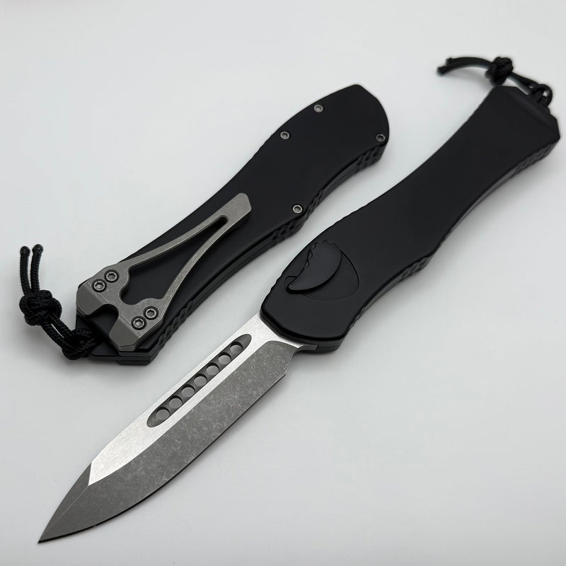 Heretic Hydra V4 w/ Black Aluminum Handle & Battleworn S/E H407-5A