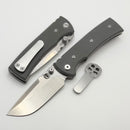 Chaves Redencion Street w/ Charcoal Grey G-10 Handles & Satin Elmax Drop Point - Blue Label