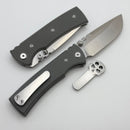 Chaves Redencion Street w/ Charcoal Grey G-10 Handles & Satin Elmax Drop Point - Blue Label