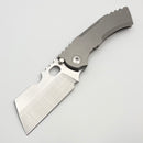 Rad Knives Prototype R&D Cleaver Titanium Handles w/ Satin MagnaCut (Consignment)