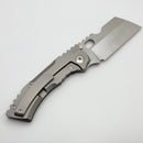 Rad Knives Prototype R&D Cleaver Titanium Handles w/ Satin MagnaCut (Consignment)
