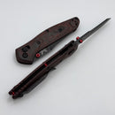 Benchmade Osborne Lava Flow Fat Carbon Handles & DLC Battlewash MagnaCut Limited Edition 940BK-2502