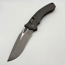 Pre-Owned Microtech Amphibian RAM LOK Apocalyptic Natural Clear Fluted Aluminum & M390MK 137RL-10APFLNC