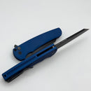Pro-Tech Malibu Blue Handle w/ DLC MagnaCut Reverse Tanto Blade 5403-Blue
