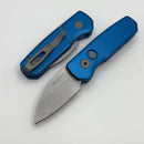 Pro-Tech Runt 5 w/ Blue Handle & Stonewash MagnaCut R5301-Blue