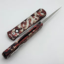 Pro-Tech Godfather w/ Crimson Tiger Camo Handle & Satin 154-CM Blade 921-Satin CTC