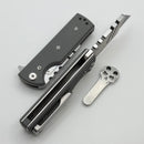 Chaves CHUB Flipper w/ Charcoal Grey G-10 Handles & Utility Blade Stonewash - Blue Label