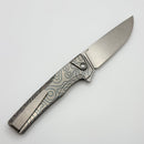 MachineWise Sonora Titanium Integral Topo Smooth Handle w/ S90V
