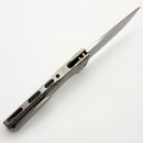MachineWise Sonora Titanium Integral Topo Smooth Handle w/ S90V