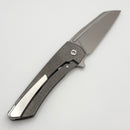 MachineWise Mojave Titanium Milled Handles & Stonewash S90V