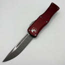 Pre-Owned Microtech Hera Single Edge Apocalyptic Standard & Merlot 703-10APMR