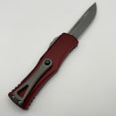 Pre-Owned Microtech Hera Single Edge Apocalyptic Standard & Merlot 703-10APMR