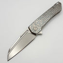 MachineWise Mojave Titanium Milled Topo Handles & Stonewash S90V