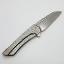 MachineWise Mojave Titanium Milled Topo Handles & Stonewash S90V