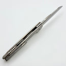 MachineWise Mojave Titanium Smooth Topo Handles & Stonewash S90V