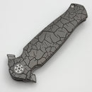 Pre-Owned SharpByDesign Arch Nemesis Cracked Titanium Handles w/ Cracked D/E M390