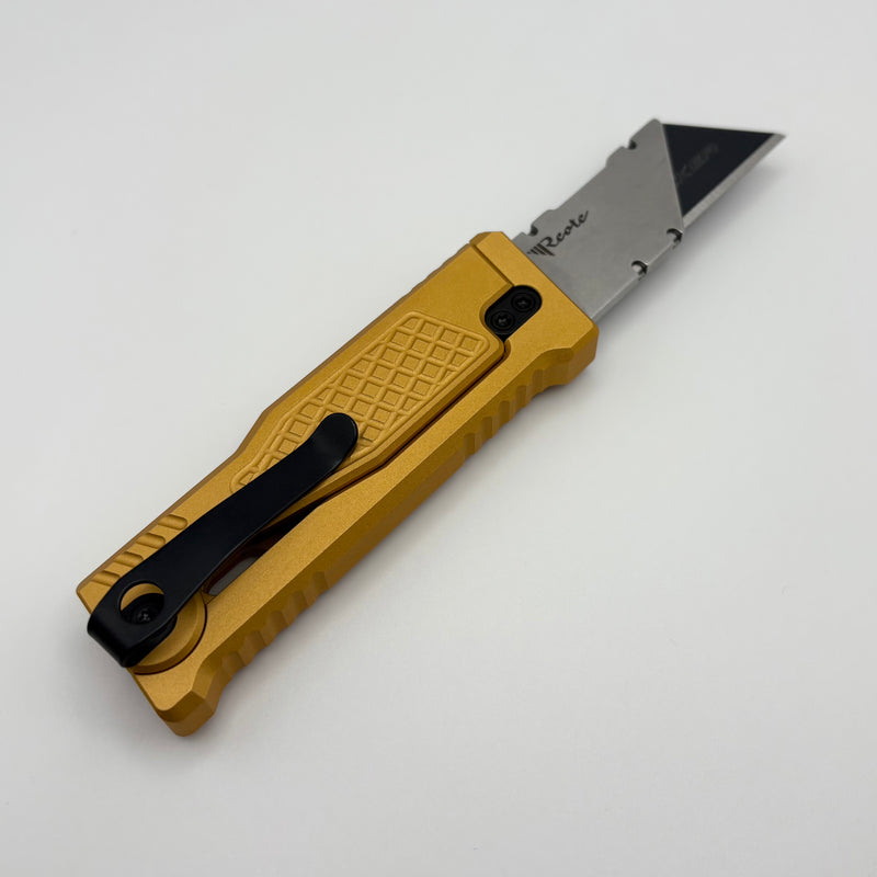 Pre-Owned Reate EXO-U Utility Diamond Pattern Yellow Aluminum Handle