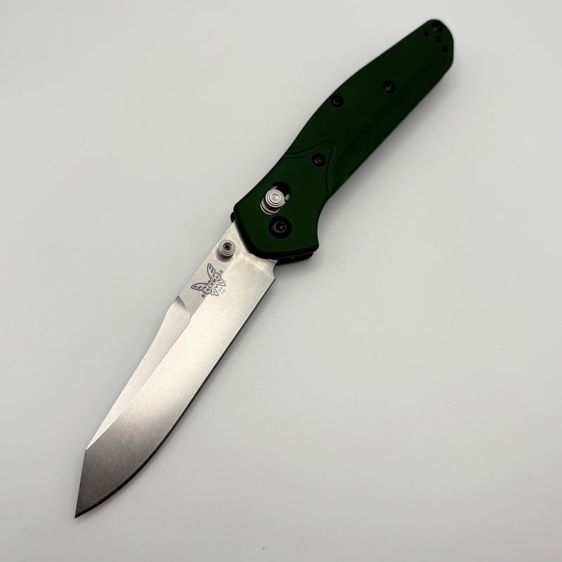 Pre-Owned Benchmade Osborne Green Aluminum Handles & CPM-S30V 940