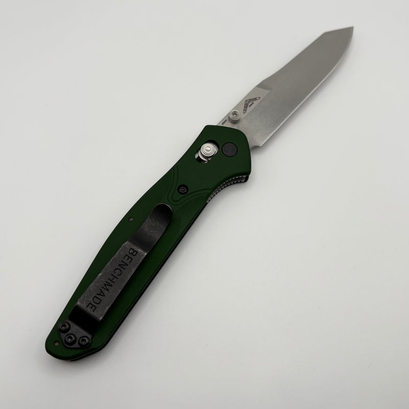 Pre-Owned Benchmade Osborne Green Aluminum Handles & CPM-S30V 940