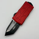 Pre-Owned Microtech Exocet T/E Tanto Red Standard 158-1RD