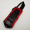 Pre-Owned Microtech Exocet T/E Tanto Red Standard 158-1RD