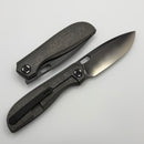 Poikilo Blade Gecko S2 Dark Stonewash Titanium Handles & Two Tone M398