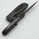 Poikilo Blade Gecko S2 Dark Stonewash Titanium 5 Slot Handles & Two Tone M398
