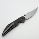 Hypercut Bikkhu Titanium Handles w/ Carbon Fiber Inlays & S35VN