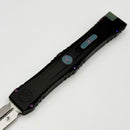 Microtech Marfione Select Nemesis IV Black Handle w/ Nebula Green Accents & 4.4" Stonewash D/E M390MK 1152-10MS4