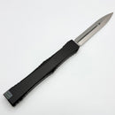 Microtech Marfione Select Nemesis IV Black Handle w/ Nebula Green Accents & 4.4" Stonewash D/E M390MK 1152-10MS4