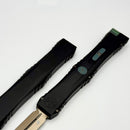 Microtech Marfione Select Nemesis IV Black Handle w/ Antique Green Accents & 4.4" Bronze D/E M390MK 1152-13MS1