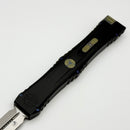 Microtech Marfione Select Nemesis IV Black Handle w/ Galactic Gold Accents & 4.4" Stonewash D/E M390MK 1152-10MS2