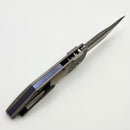 Hypercut Dharma Titanium Handles w/ Black Timascus Inlays & Damascus